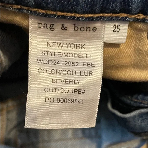 Rag & bone Featherweight Sofie Wide Leg Jeans - Picture 5 of 9